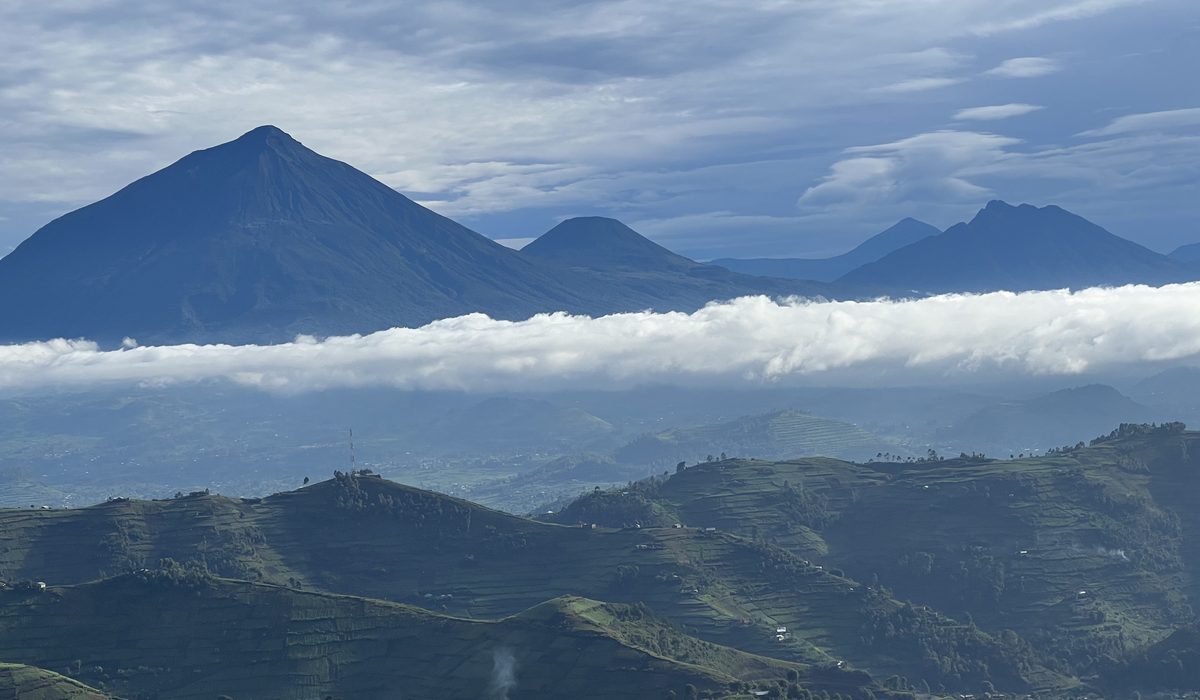 Virunga Peaks Challenge hiking adventure in Uganda